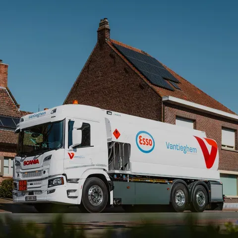 Levering mazout voor verwarming thuis